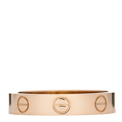 Cartier 18K Yellow Gold 3.5mm LOVE Wedding Band Ring 52 6 1 of 6
