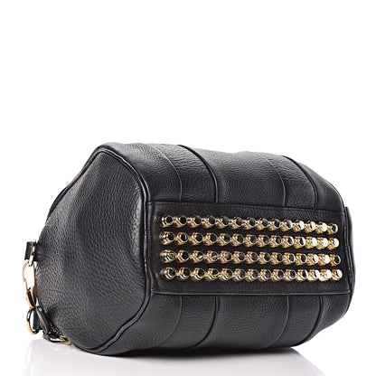 Alexander Wang Pebbled Lambskin Rockie Black Pale Gold Hardware 5 of 15