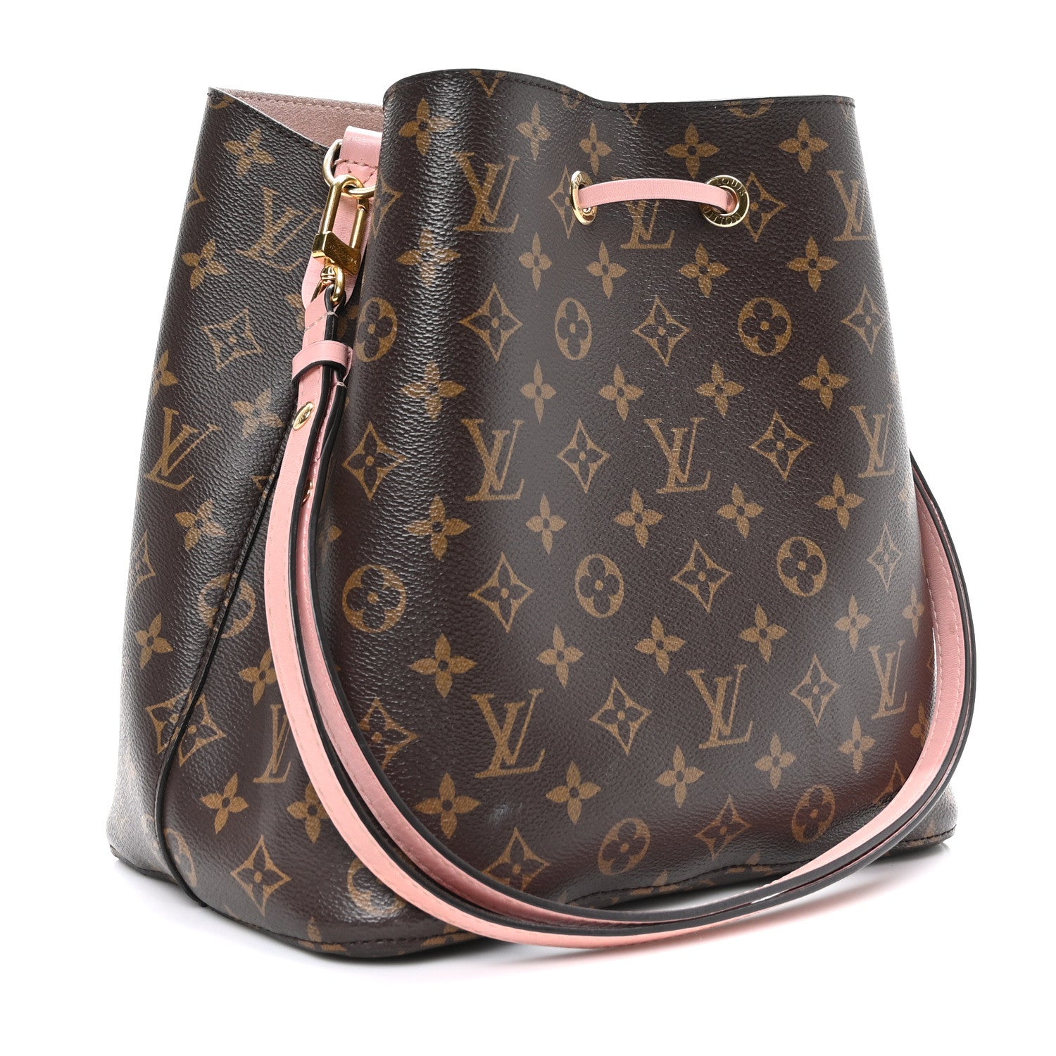 Louis Vuitton Monogram Neonoe MM Rose Poudre 3 of 10