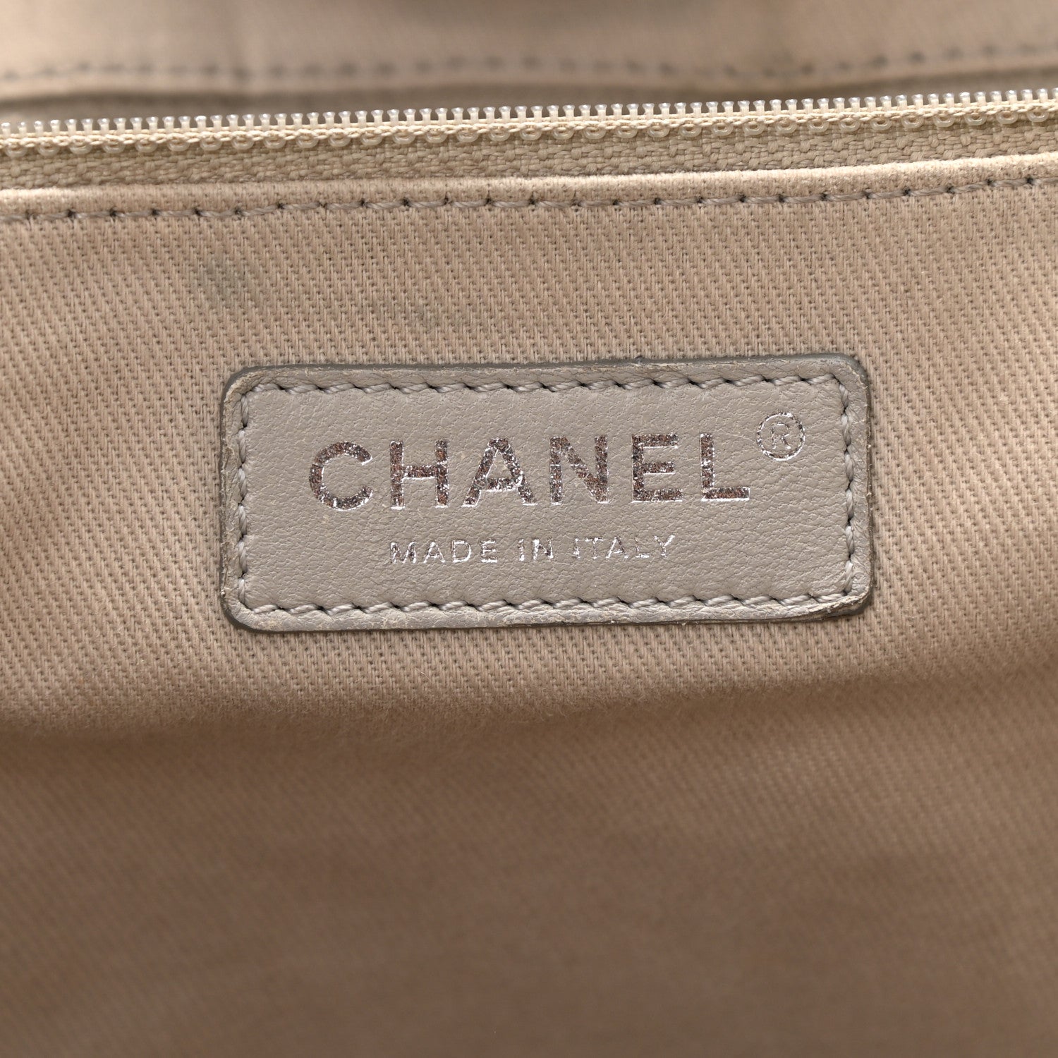 Chanel Glazed Calfskin Large Deauville Tote Black 6 of 10