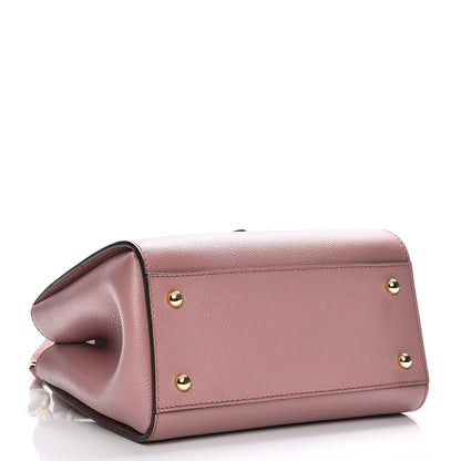 Burberry Soft Grain Calfskin Small Buckle Tote Dusty Pink 6 of 9