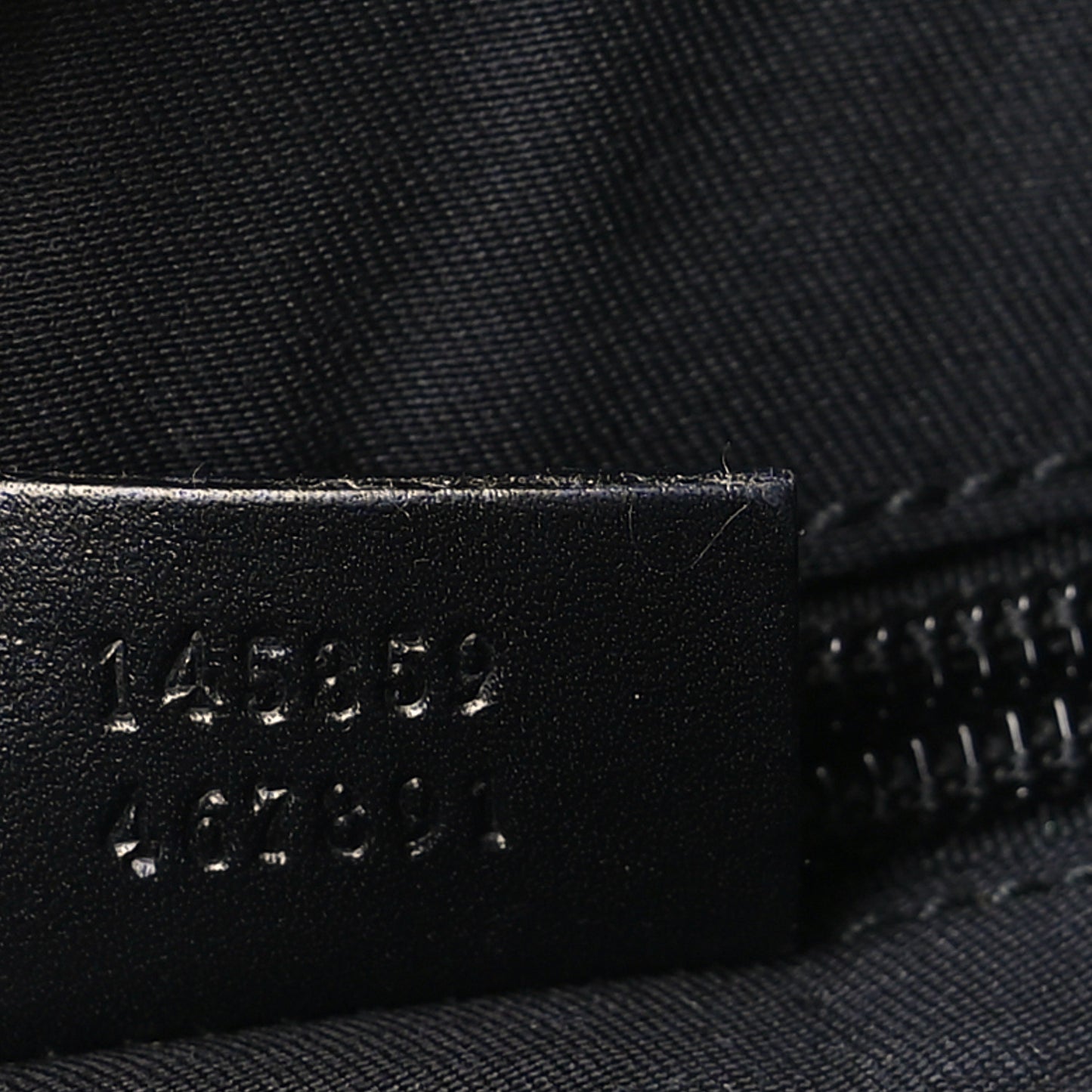 Monogram Medium Double Buckle Flap Messenger Bag Black