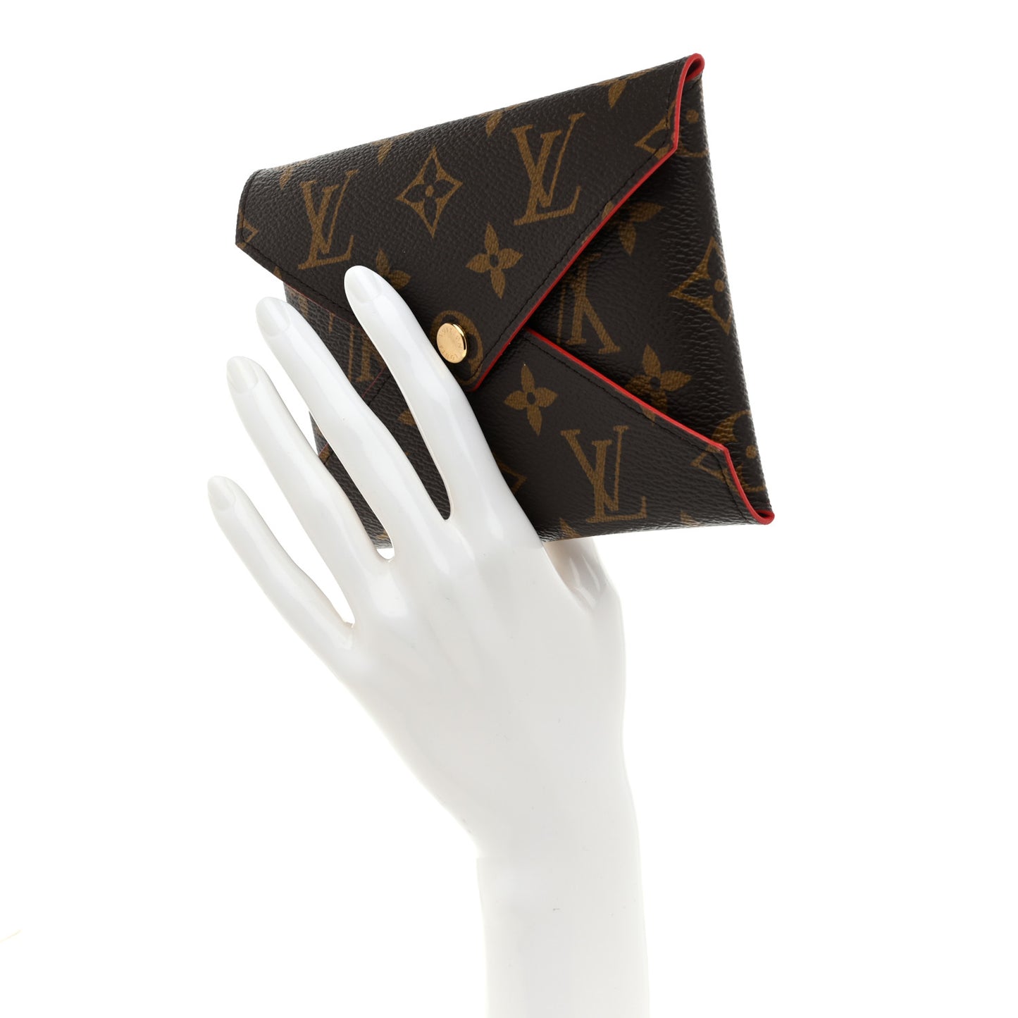 Monogram Medium Kirigami Pochette Insert Coquelicot