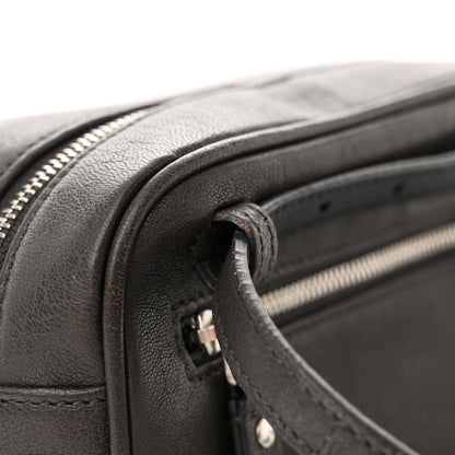 Saint Laurent Lambskin Monogram Lou Belt Bag Asphalt 12 of 16