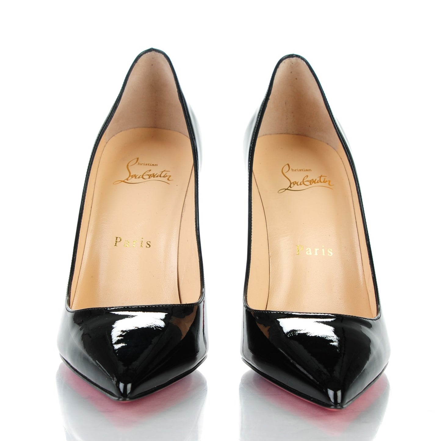 Patent Decollete 100 Pumps 37 Black