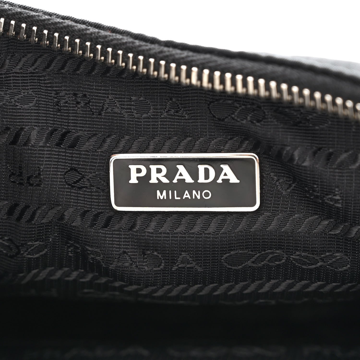 Prada Nylon Re-Edition 2005 Shoulder Bag Black 7 of 13