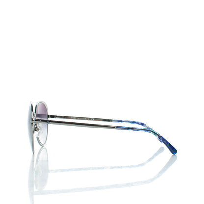 Chanel Round Signature Sunglasses 4206 Silver 2 of 6