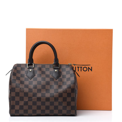 Louis Vuitton Damier Ebene Speedy 25 12 of 12