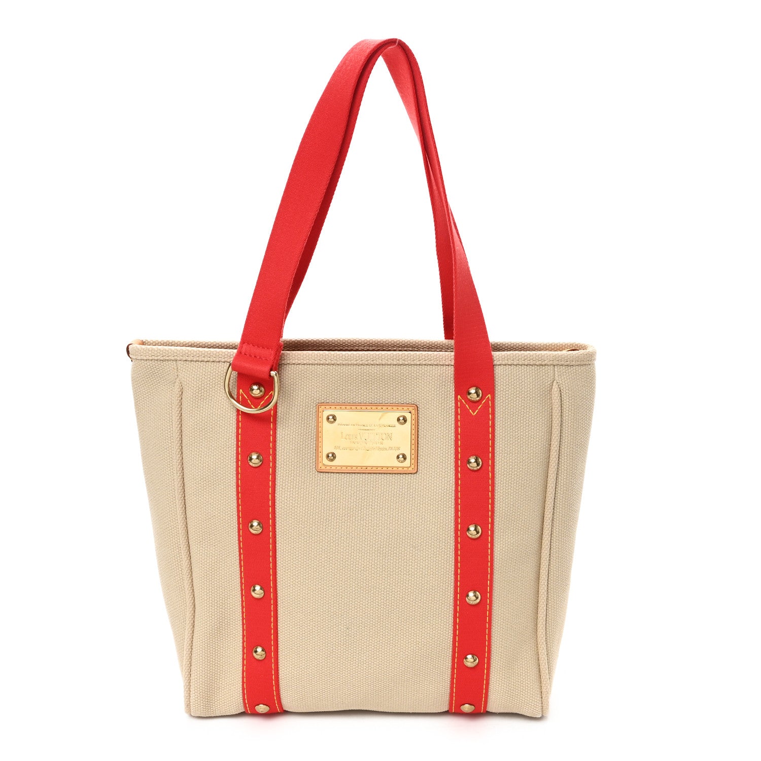 Louis Vuitton Toile Antigua Cabas MM Beige 1 of 10