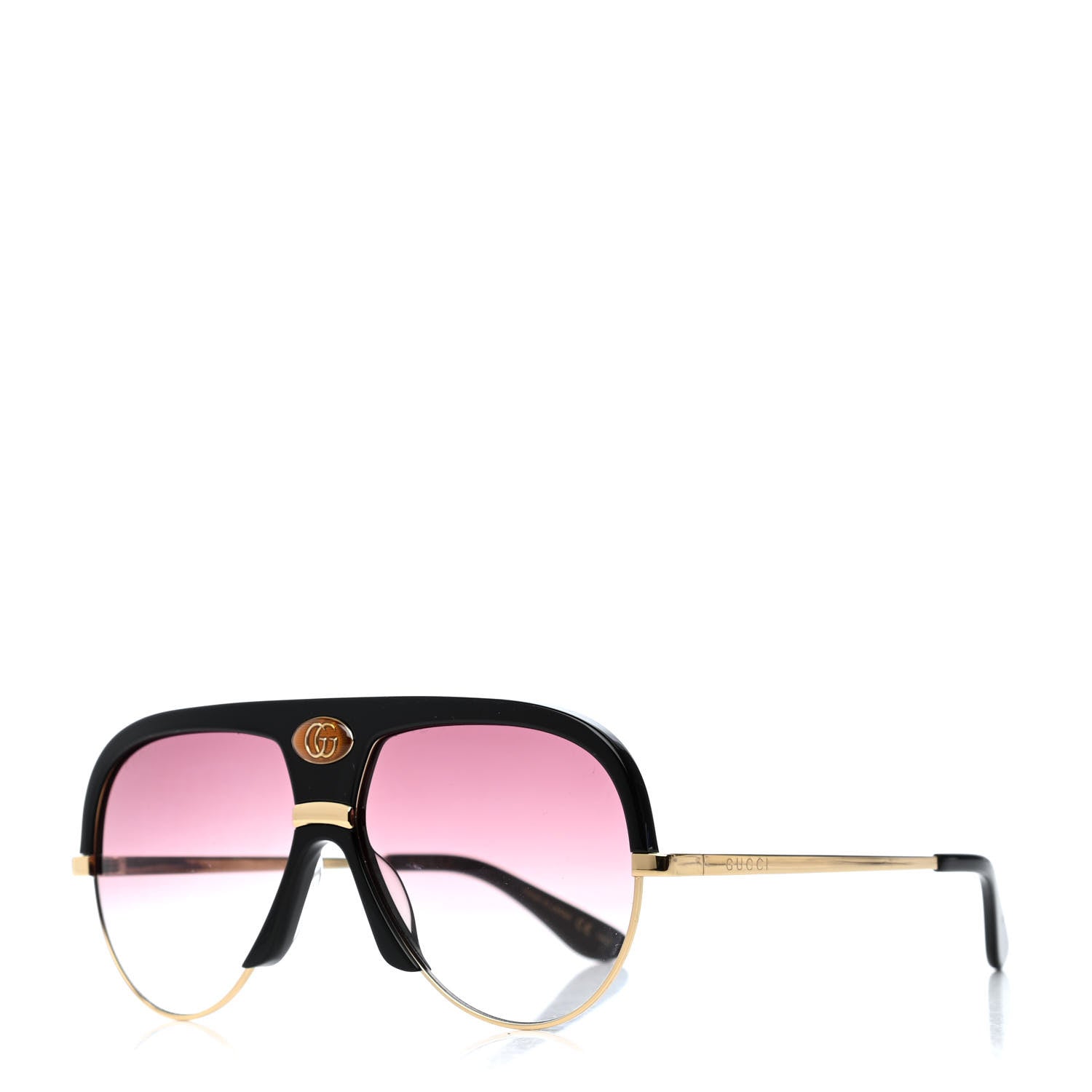 Gucci Aviator Sunglasses G0477S Black 1 of 4