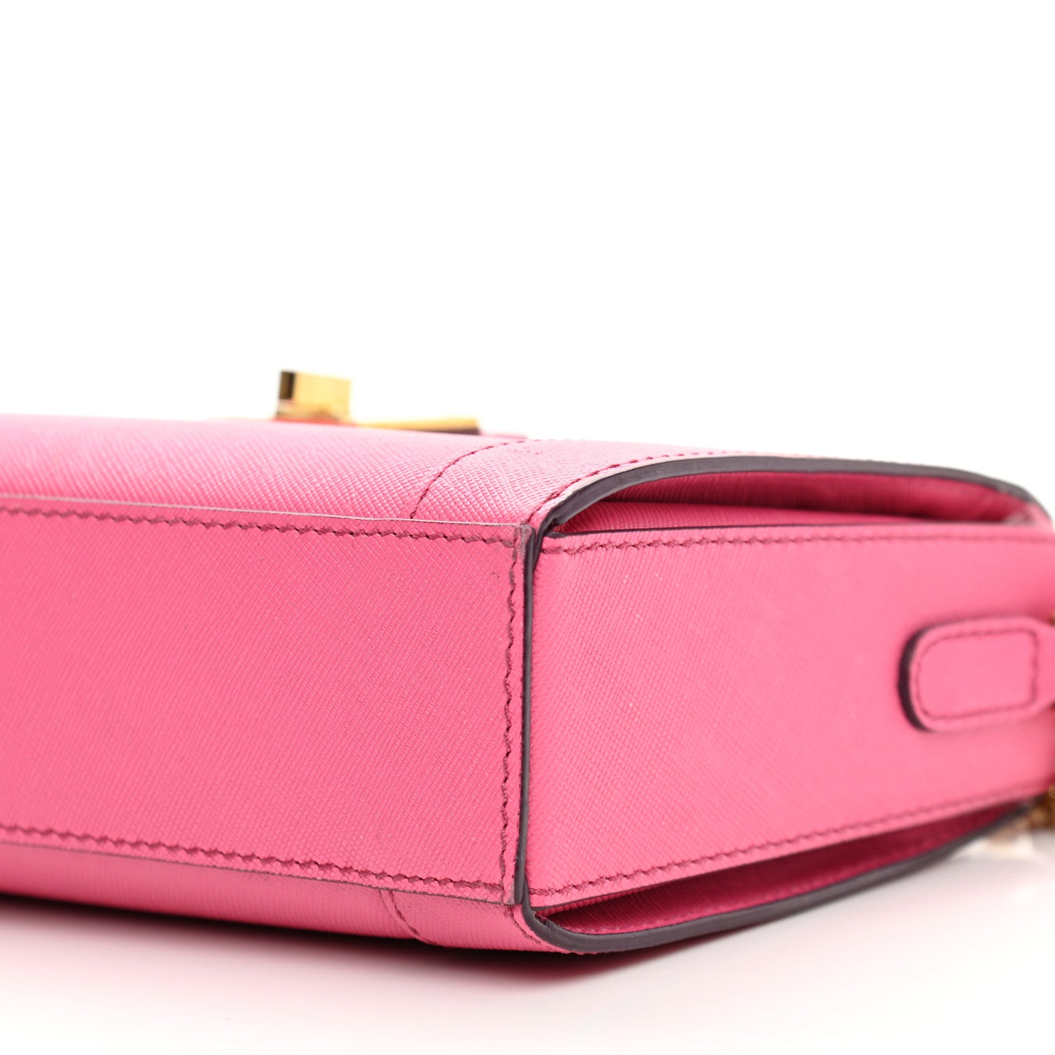 MCM Saffiano Crossbody Pink 10 of 12