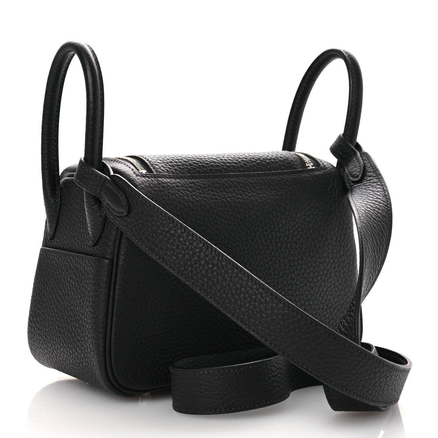 Hermes Taurillon Clemence Mini Lindy 20 Caban 3 of 10