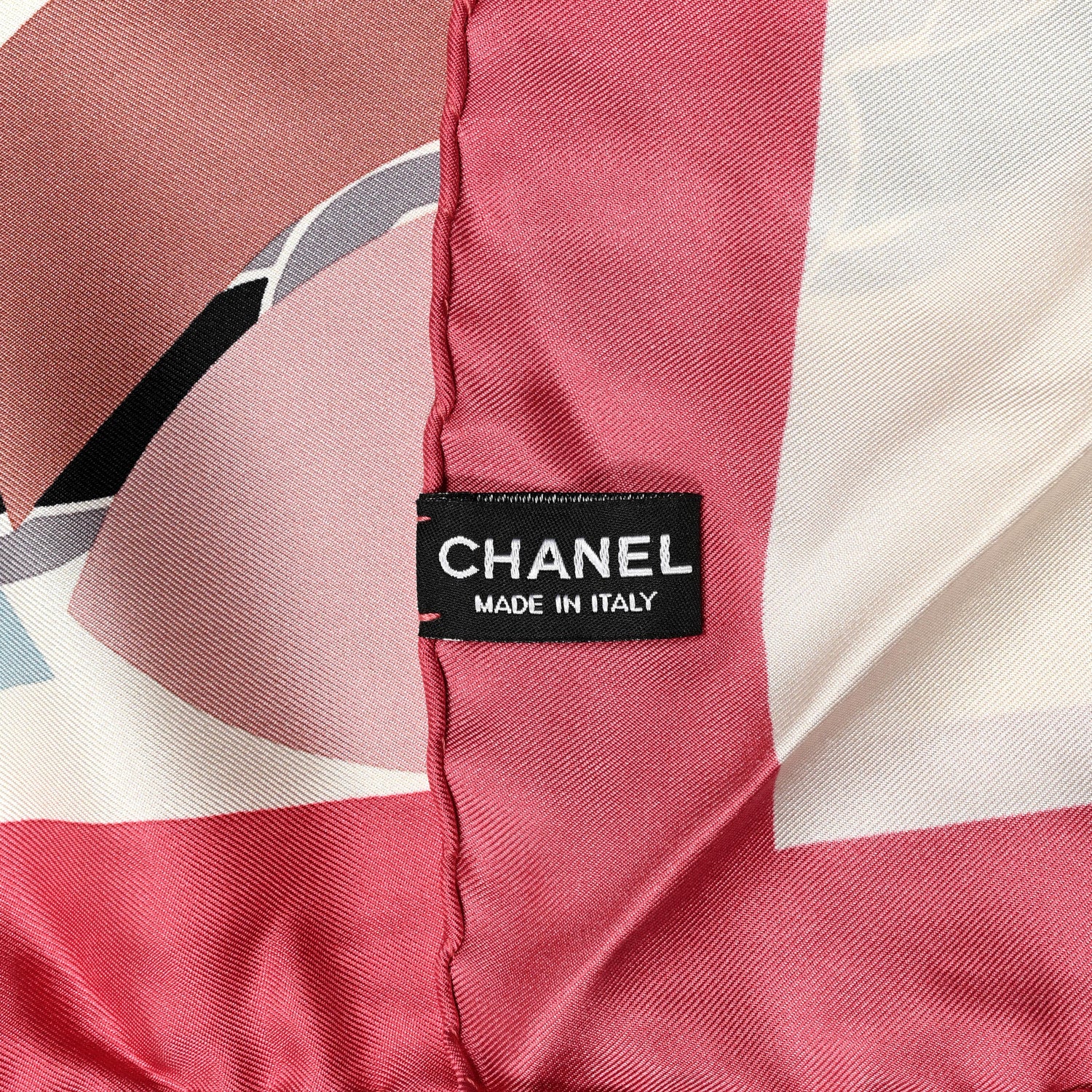 Chanel Silk Square Scarf Multicolor 3 of 3