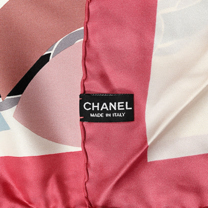 Chanel Silk Square Scarf Multicolor 3 of 3