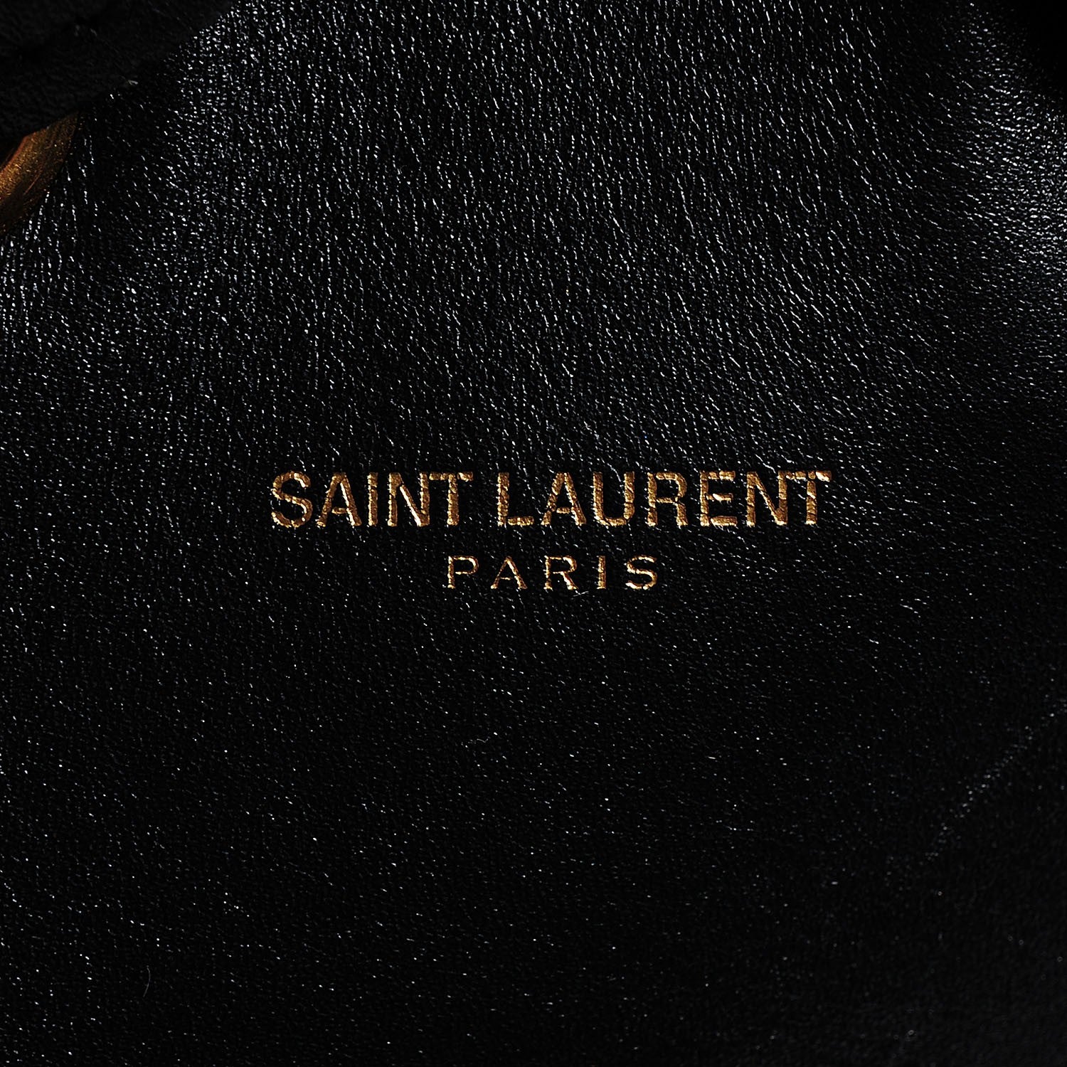 Saint Laurent Calfskin Large Emmanuelle Bucket Bag Black 7 of 7
