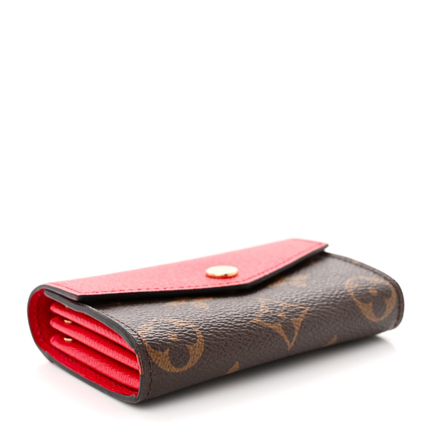 Louis Vuitton LOUIS VUITTON Monogram Sarah Multicartes Coquelicot 4 of 10