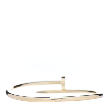 Cartier 18K Yellow Gold Juste Un Clou Bracelet 19 3 of 6