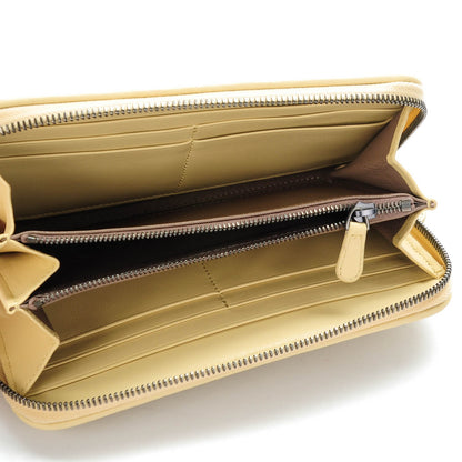 Bottega Veneta Nappa Intrecciato Zip Around Wallet Banane 5 of 8