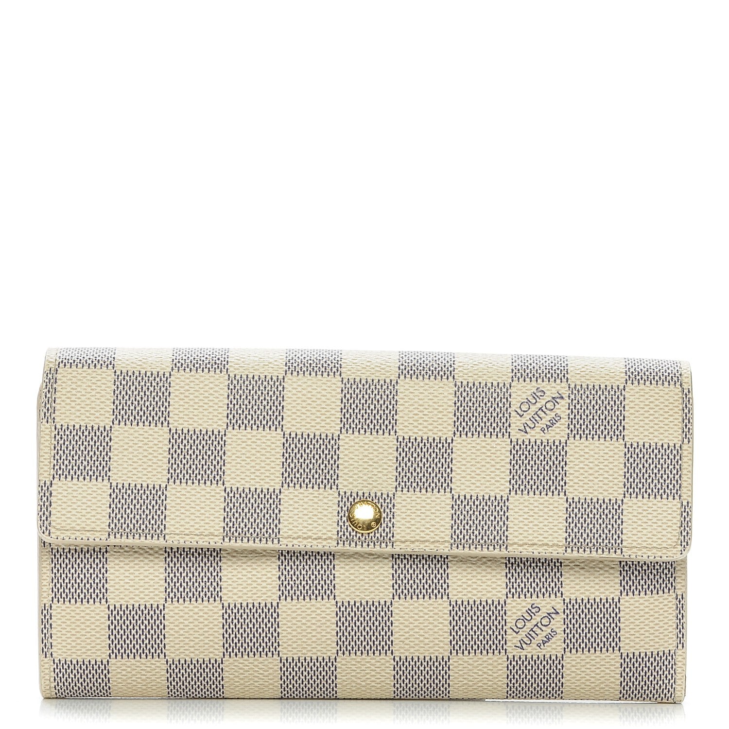 Louis Vuitton Damier Azur Sarah Wallet 1 of 9