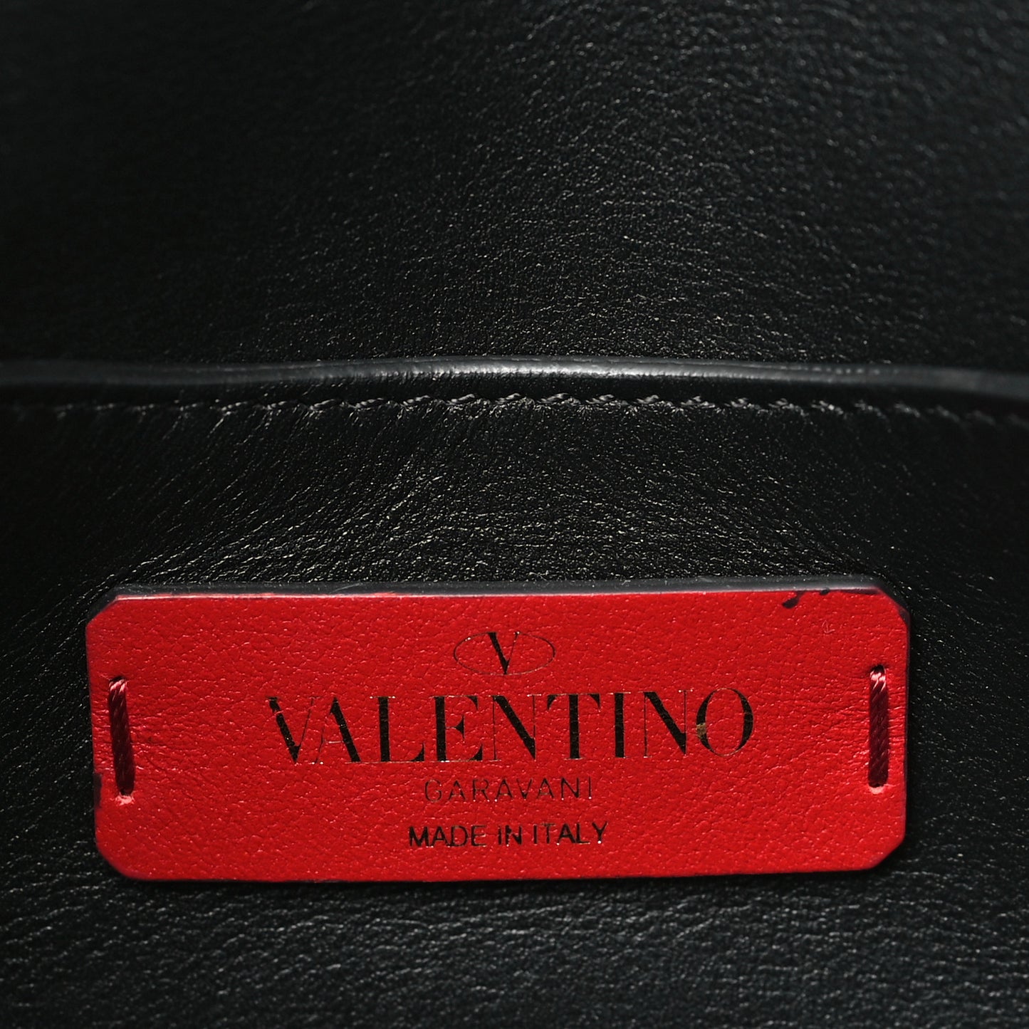 Vitello Mini Rockstud Crossbody Bag Black