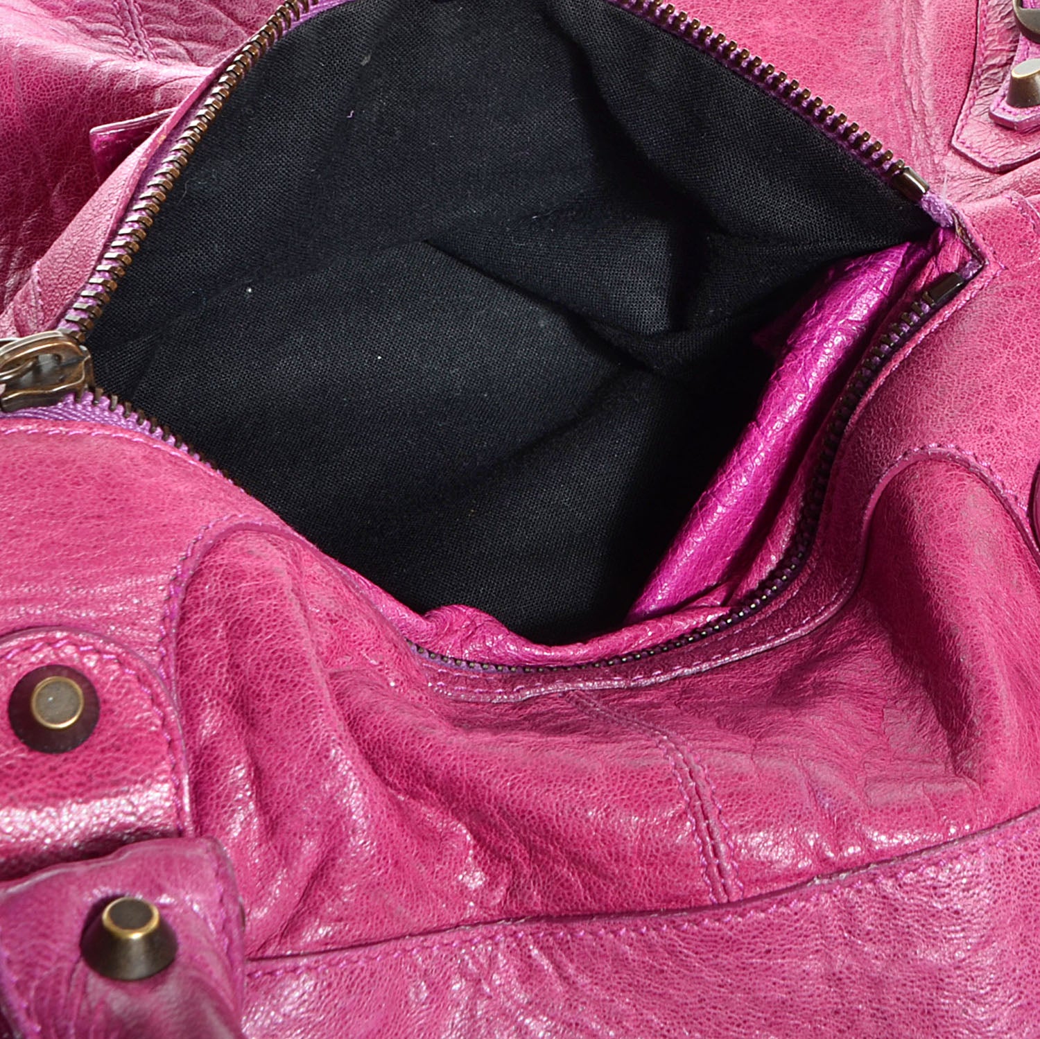 Balenciaga Chevre Work Magenta 10 of 11