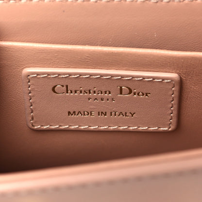 Christian Dior Smooth Calfskin Micro 30 Montaigne Flap Bag Pale Pink 6 of 10