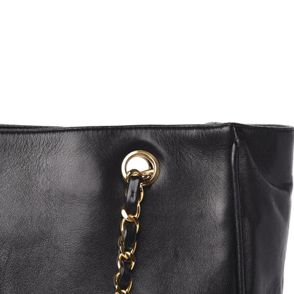 Chanel Lambskin Quilted Shoulder Bag Black 18 of 18