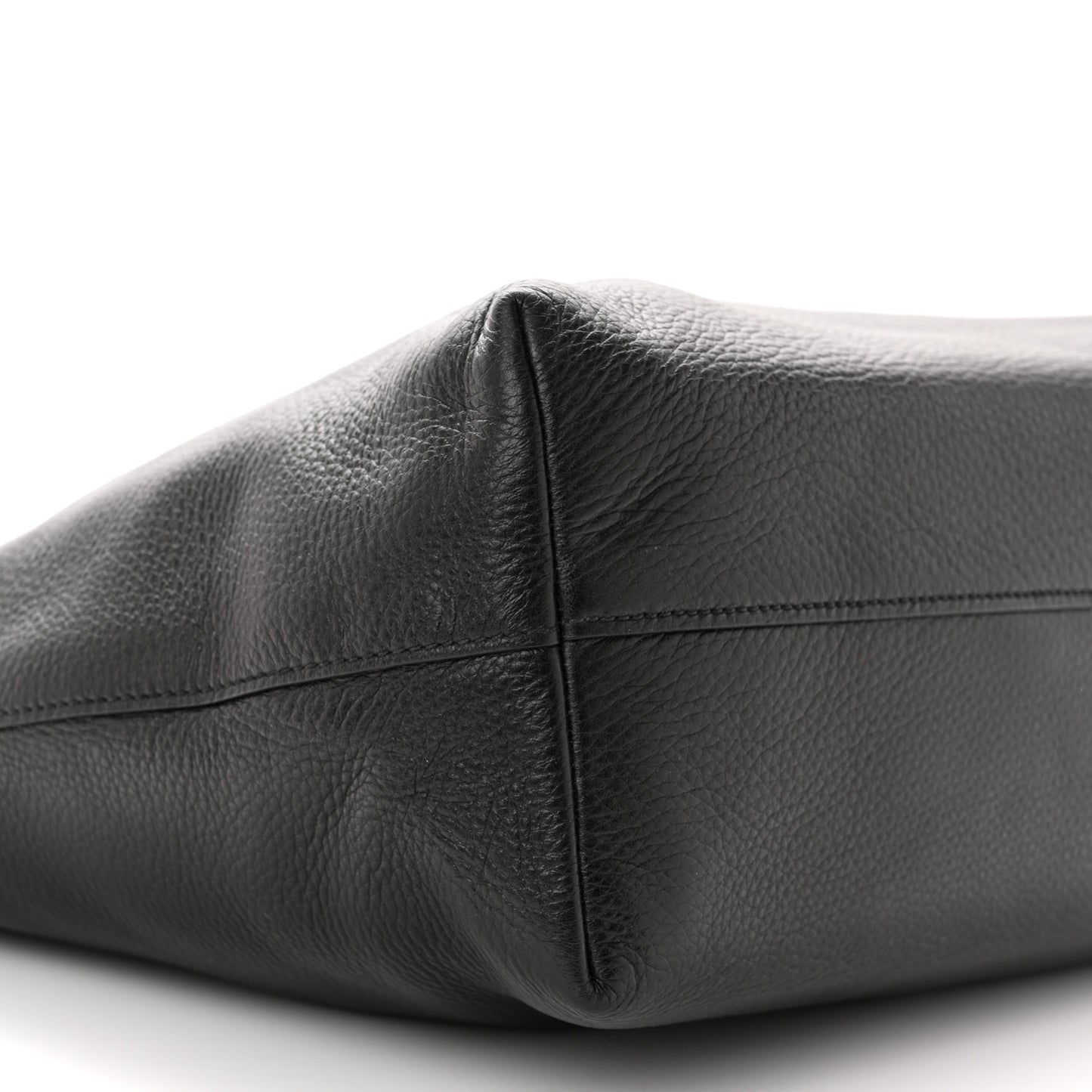 Vitello Daino Tote Black