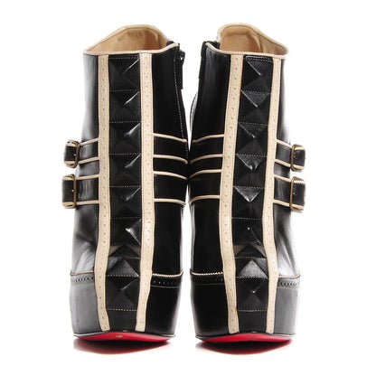 Christian Louboutin Leather Bobo 160 Ankle Boots 41 Black 2 of 6