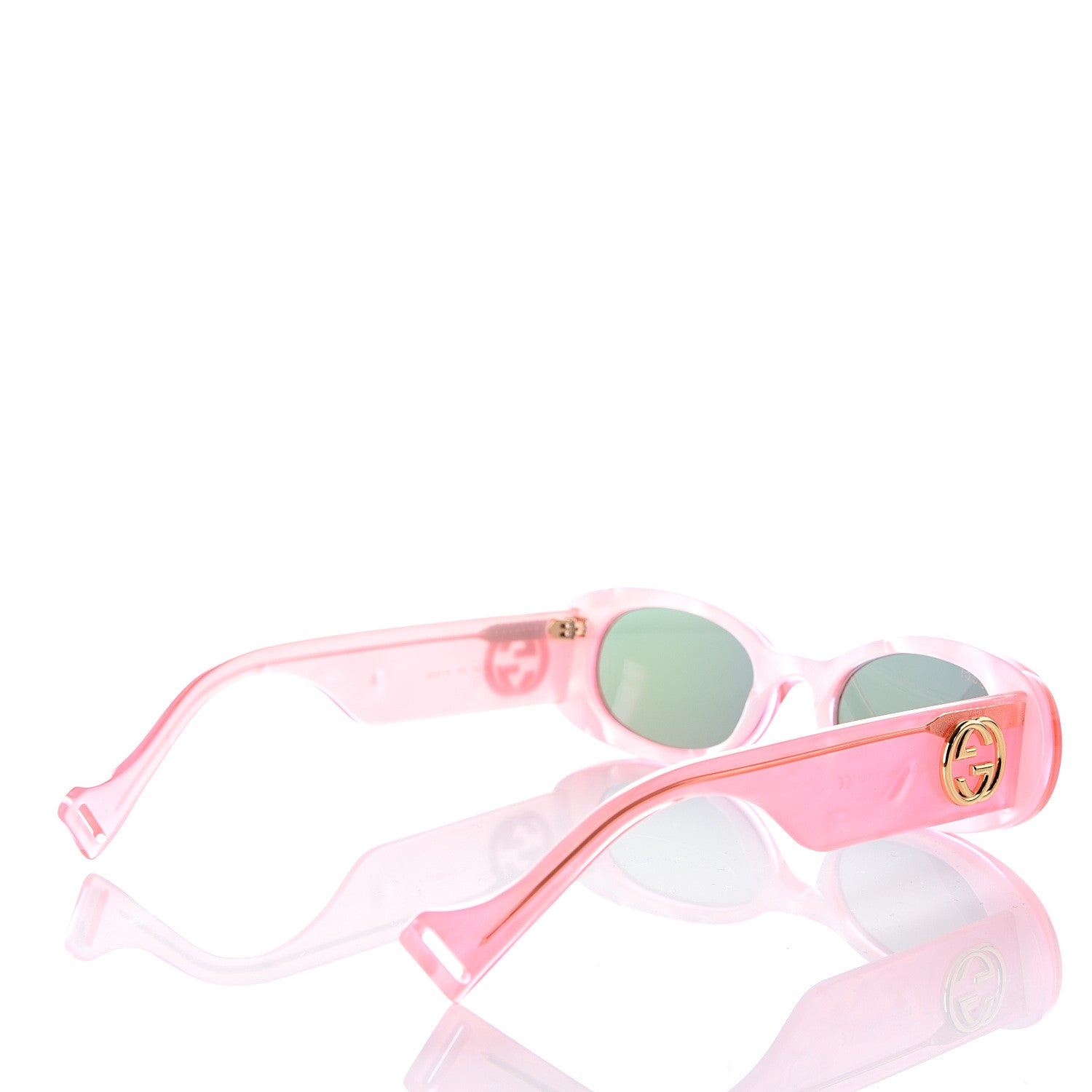 Gucci Acetate Oval Sunglasses GG0517S Pink 4 of 8
