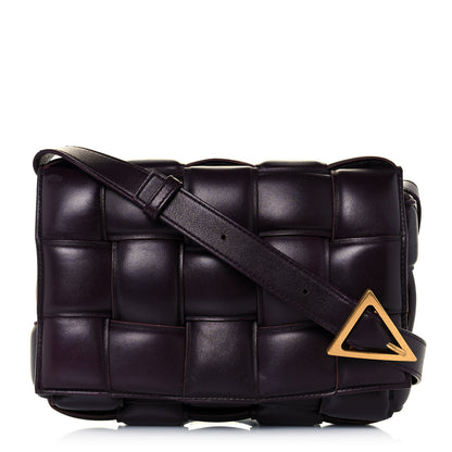 Bottega Veneta Nappa Maxi Intreccio Padded Cassette Crossbody Bag Grape 1 of 16