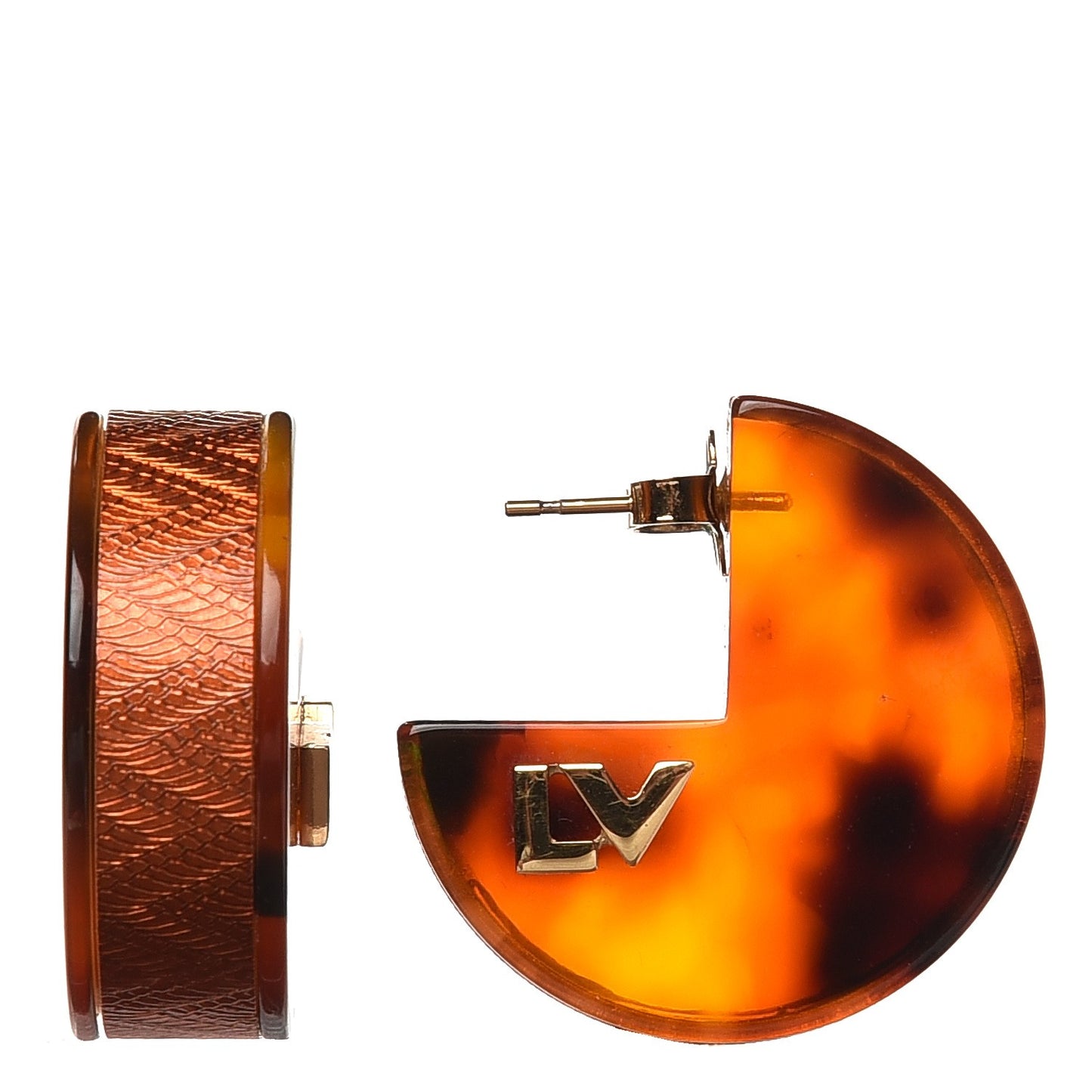 Circus Resin Earrings Tortoise