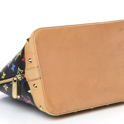 Louis Vuitton Monogram Multicolor Alma Black 7 of 10