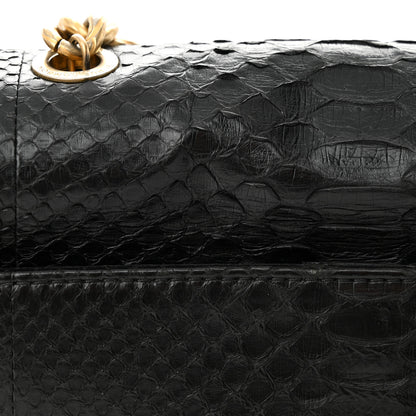 Chanel Snakeskin CC Flap Black 11 of 12