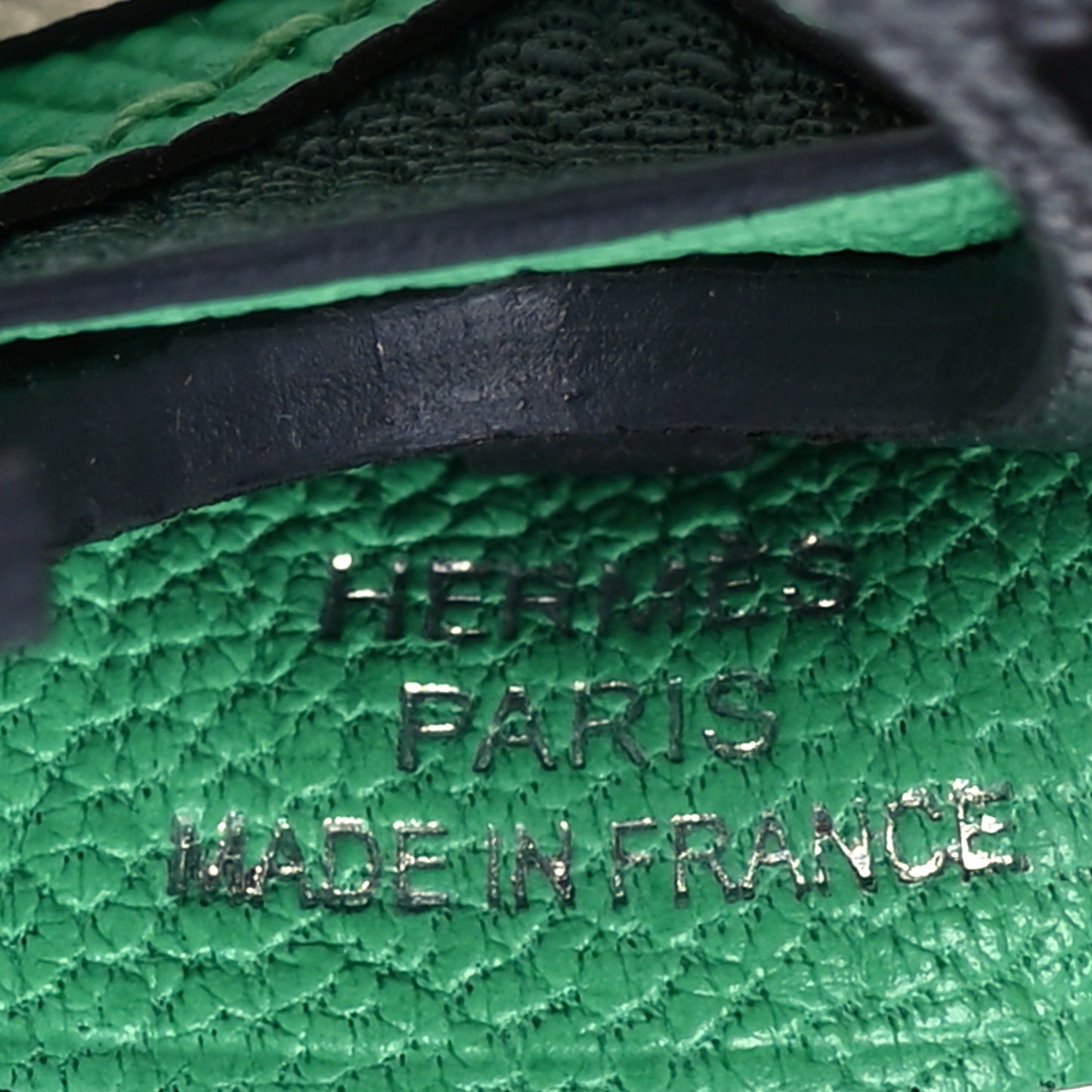 Epsom Chevre Mysore Artificer Bag Charm Ardoise Rouge Sellier Vert Moyen Vert Comics Nata Vert Peppermint