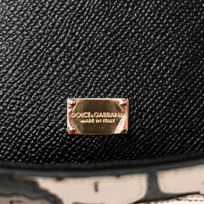 Dolce & Gabbana Dauphine Medium DG Family Patch Miss Sicily Satchel Black 6 of 9