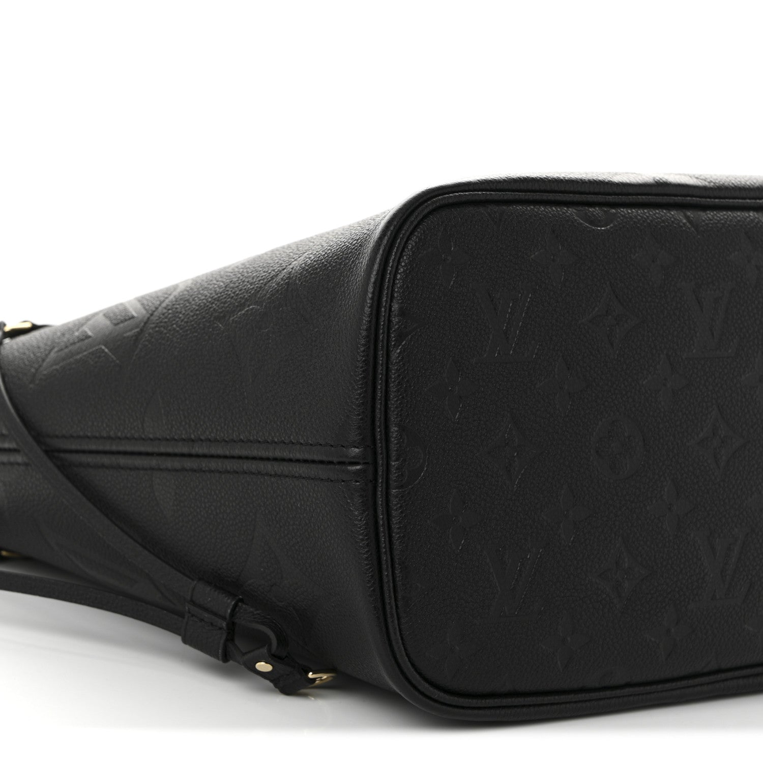 Louis Vuitton Empreinte Monogram Giant Neverfull MM Black 9 of 10