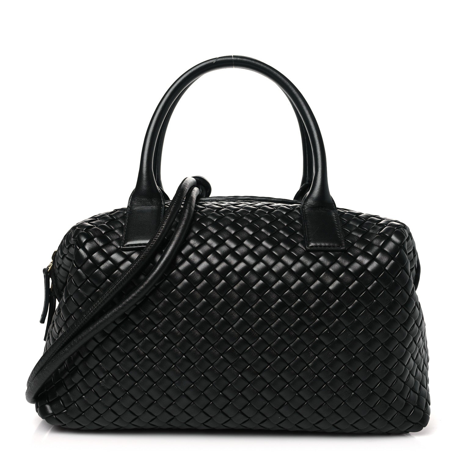 Bottega Veneta Nappa Intrecciato Medium Bauletto Black 1 of 9
