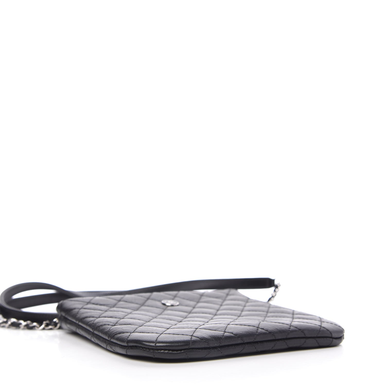 Chanel Aged Calfskin Quilted Crossbody Bag Black 4 of 10