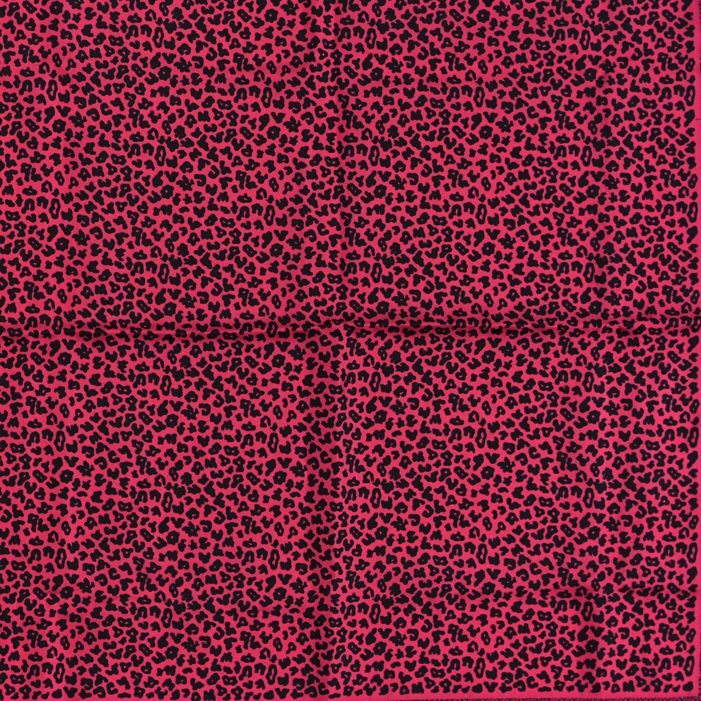 Silk Leopard Print Fringe Scarf Pink