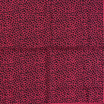 Christian Dior Silk Leopard Print Fringe Scarf Pink 3 of 3