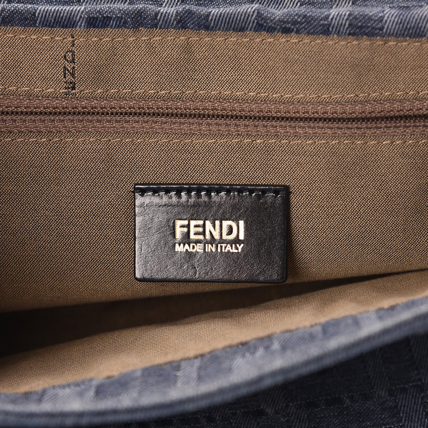 Denim Zucca Mia Shoulder Flap Blue