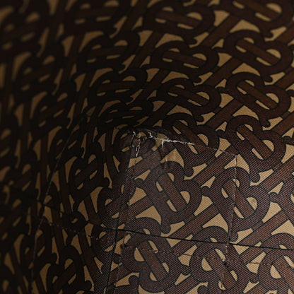 Burberry Calfskin TB Motif Embossed Tote Black 11 of 11