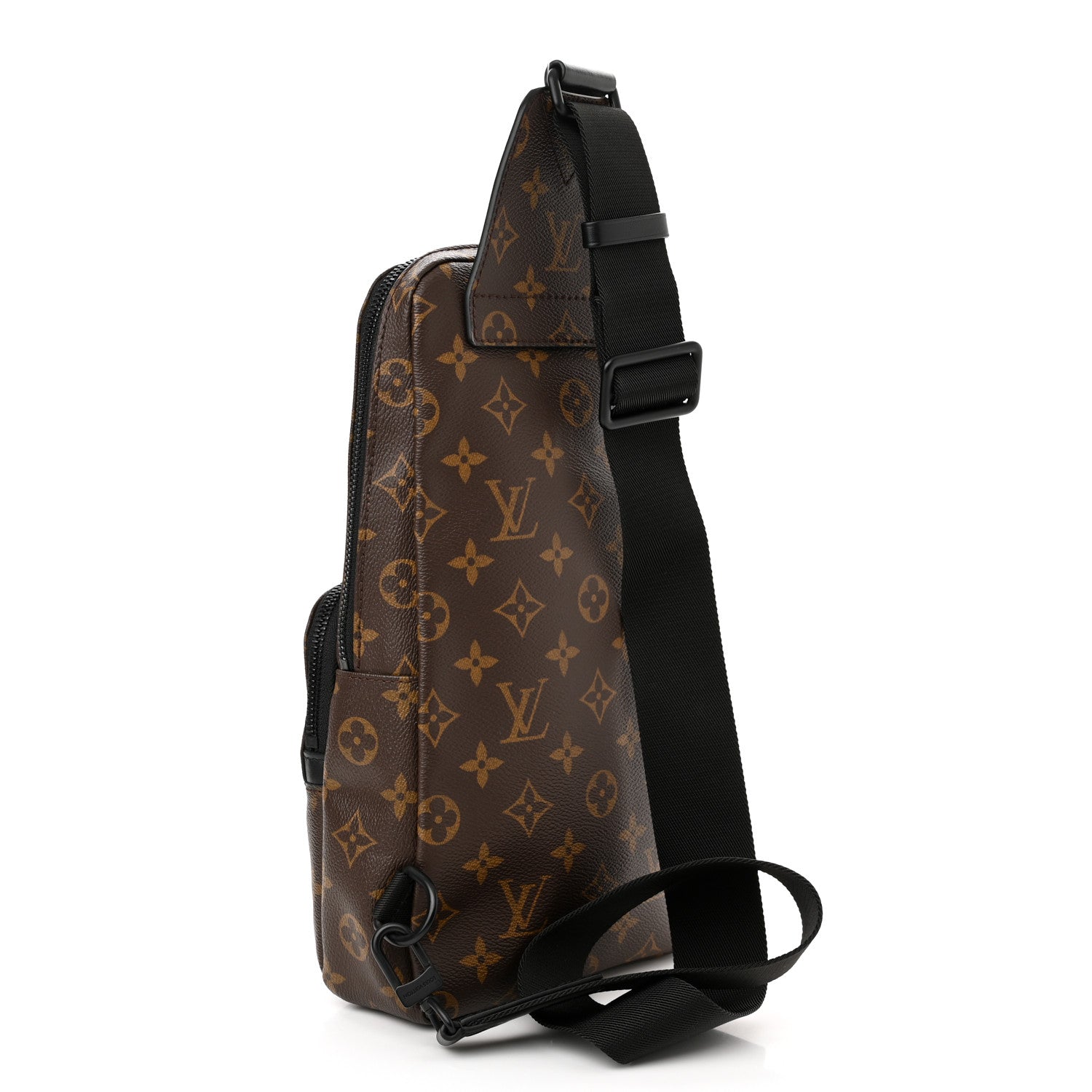 Louis Vuitton Monogram Macassar Avenue Sling Bag 3 of 10
