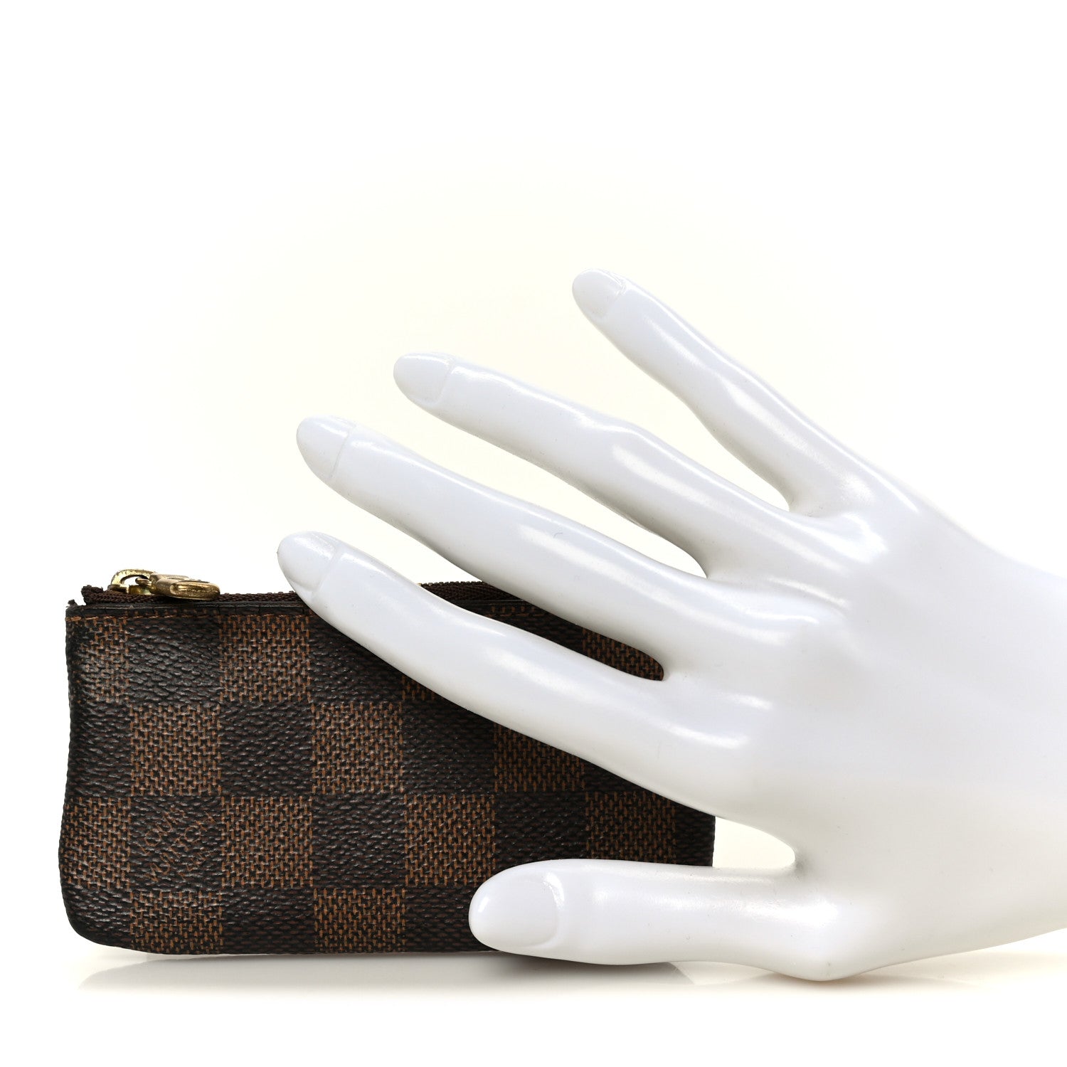Louis Vuitton Damier Ebene Key Pouch 2 of 8