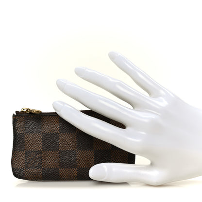 Louis Vuitton Damier Ebene Key Pouch 2 of 8