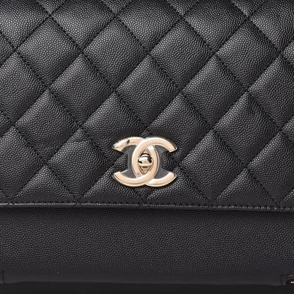 Chanel Caviar Quilted Large Business Affinity Flap Black 10 of 10