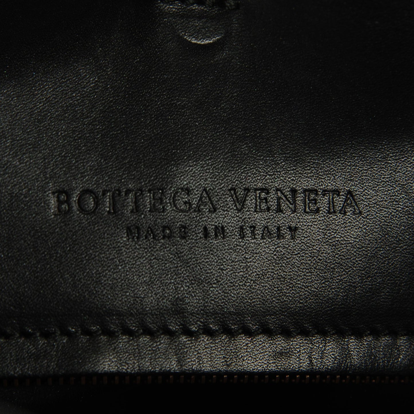 Nappa Intrecciato Hobo Nero Black