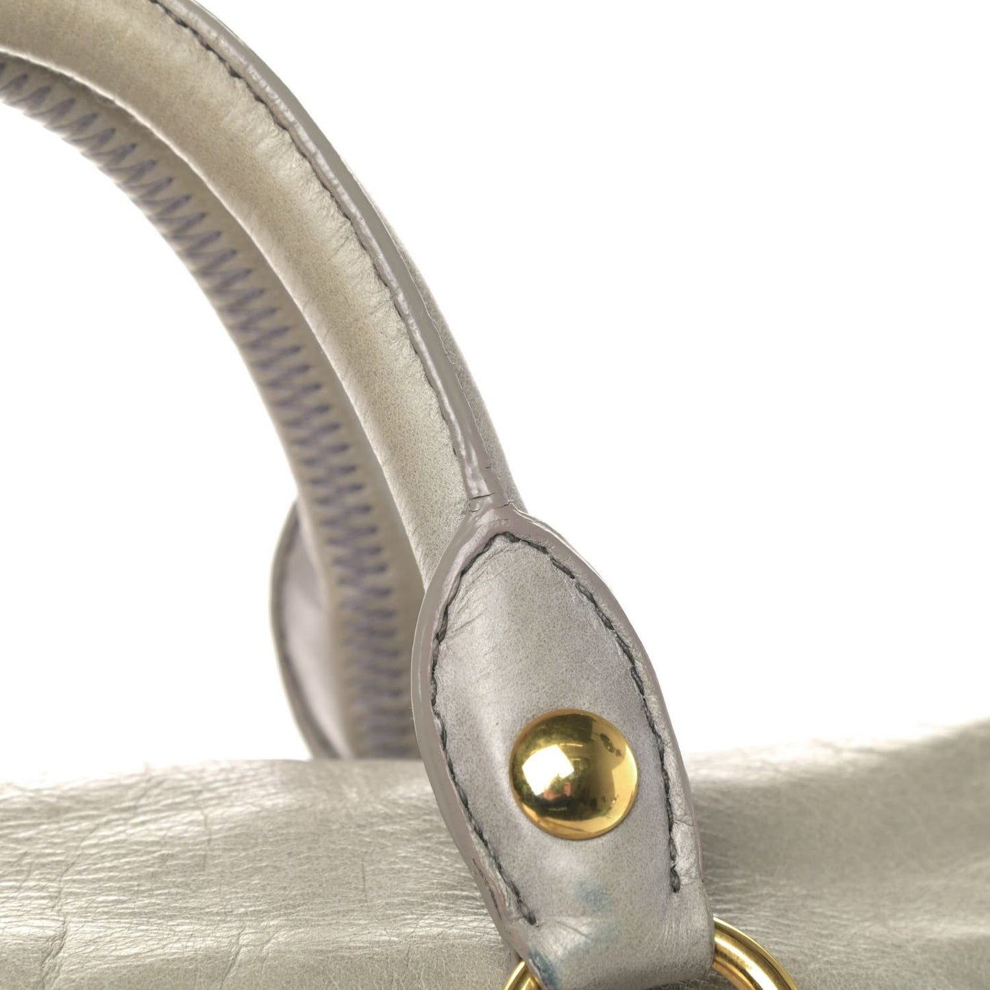 Vitello Lux Medium Bow Bag Grey