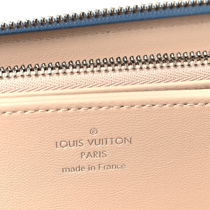 Louis Vuitton Mahina Zippy Wallet Blue Nuage 6 of 6